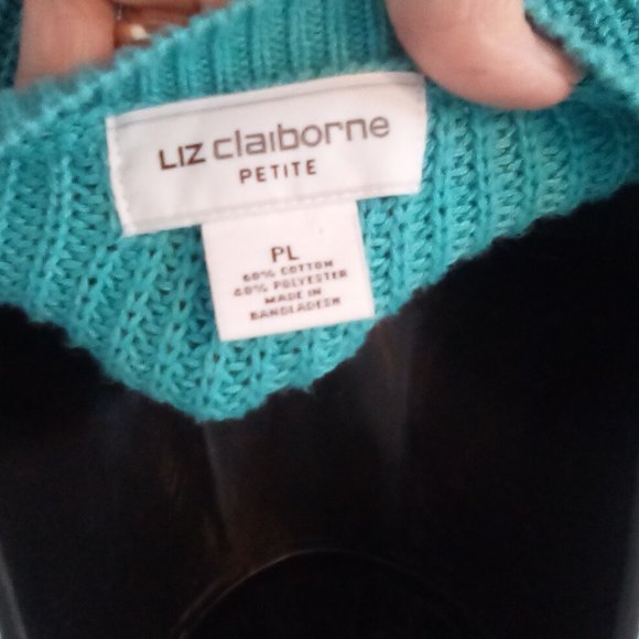 LIZ CLAIBORNE cotton sweater - Picture 4 of 6